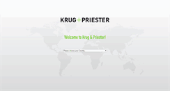 Desktop Screenshot of krug-priester.com